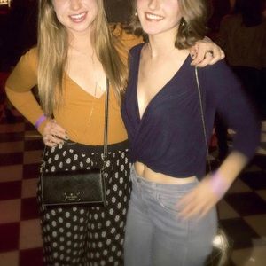 I. JOAH  twist front long sleeve top